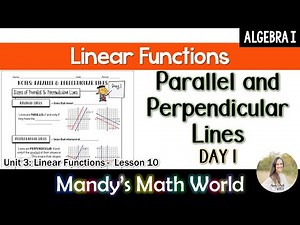 Parallel and Perpendicular Lines Day 1