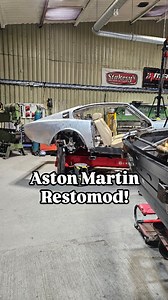 So excited to see this project develop! It's going to be an absolute bruiser of a machine 😁 Also, best of luck to the @ringbrothers Who will shortly be unveiling their own interpretation of this Aston model... no doubt they'll have absolutely smashed it, as ever! #astonmartin #astondbs #restomod #ringbrothers | Retropower