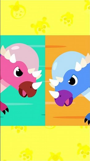 The master of Head-butting! Pachycephalosaurus! | Nursery rhymes & Kids Song | #Cheetahboo #shorts