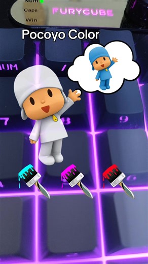 color mix pocoyo #pocoyo