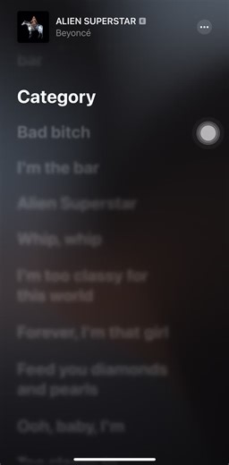 Alien Superstar - Beyonce: Lyrics and Melody