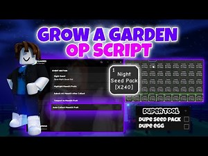 [NEW]Grow A Garden Script - Dupe, Auto Collect Moonlit, Auto Farm, Auto Sell, Auto Quest and More