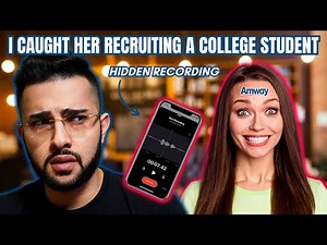 Confronting an AMWAY Recruiter