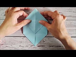Origami Rectangular Paper Gift Box | Easy Origami Tutorial