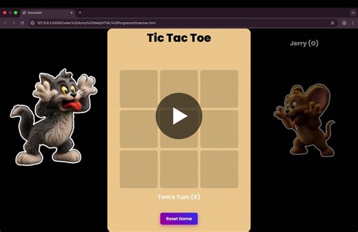 #javascript #webdevelopment #codingjourney #tictactoe #frontend #asyncjs #rohitnegi #coderarmy | sahil yadav