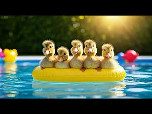 Duckling Swimming Lessons: From First Dip to Expert Swimmer