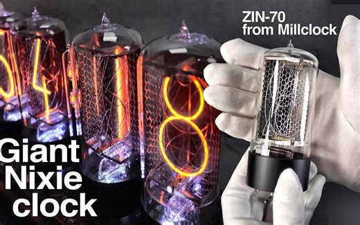 [Techmoan] 最大的新 辉光管