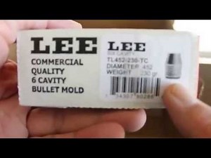 Lee 6 Cavity 45 and 9mm Bullet Molds Perfect For Powder Coating