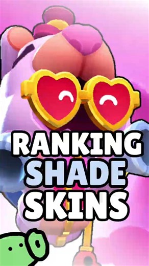 Ranking Every SHADE Skin in BRAWL STARS #brawlstars #ranking #tierlist #skins #gaming #supercell
