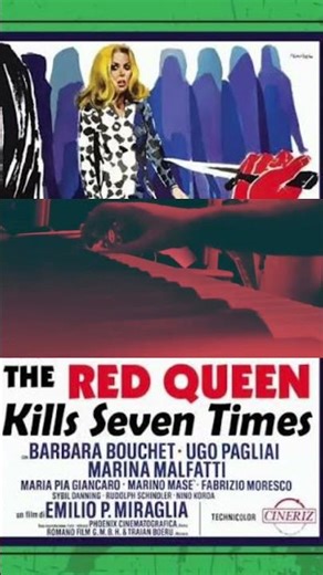 The Red Queen Kills Seven Times 1972 Score - Keyboard Cover (Servizio Fotografico) #short