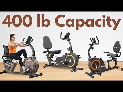 5 Best Exercise Bike 400 lb Capacity (2025) | Best Heavy-Duty Recumbent Exercise Bike