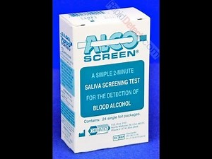 Alco-Screen Alcohol Test Video Instructions (Procedure)