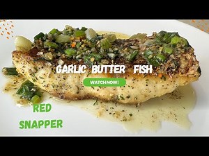Garlic Butter Fish Fillet Recipe