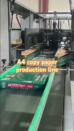 A4 copy paper production line