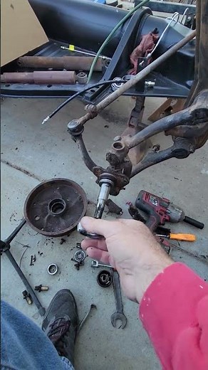 VW wheel bearing fitting