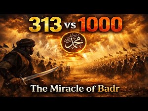👉 “313 vs 1000 – The Day Allah’s Help Changed History | Battle of Badr”