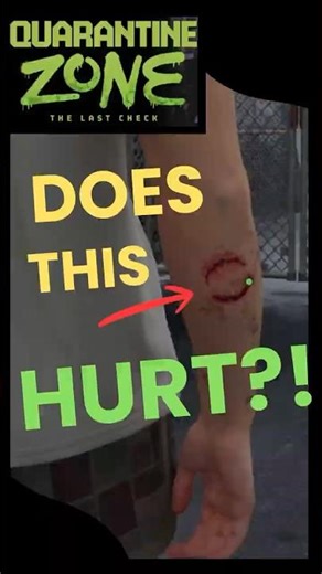 The Dumbest Way To Check a Zombie Bite 😂 | Quarantine Zone: The Last Check #shorts