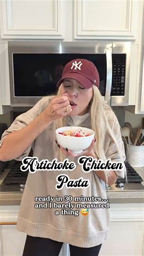 Artichoke Dip Chicken & Pasta #food #recipe #cooking