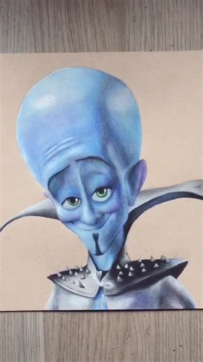Step-by-Step Guide to Drawing Megamind's Head
