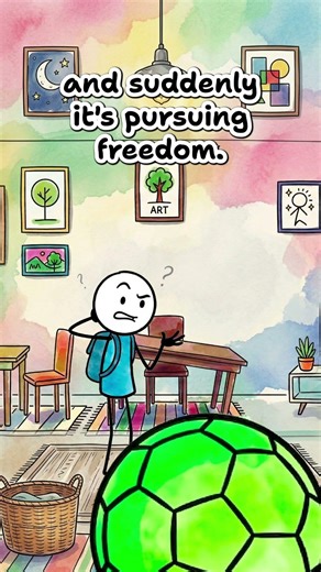 This is Why Flat Surfaces Feel Right #psychology #animation #shorts