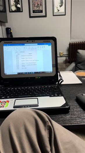 Getting Ready to train new Officers for free. The New Years is kicking off right.