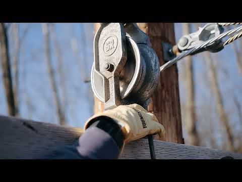 How to Install a Double Messenger Spacer Cable System | Hendrix Aerial Cable Systems