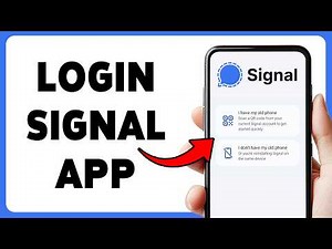 How To Login Signal App | Signal Messenger Sign In Guide 2026