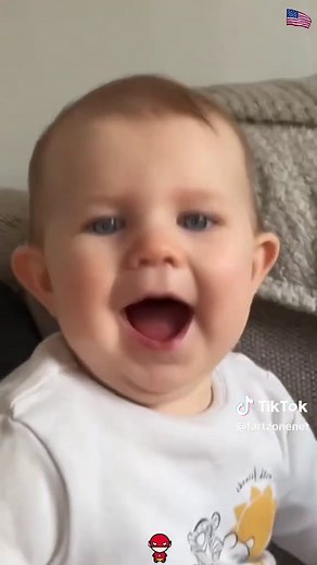 Funniest Baby Fart: Baby Gets Shocked by Its Own Sound! 😂💨