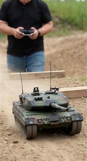 🇩🇪 German RC Tank 😳 Tiny Machine, Real Power 🔥