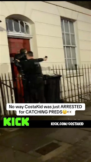 costakid was arrested for catching preds #costakid #kick #shorts