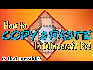How to Paste Words in Minecraft Pocket Edition !
