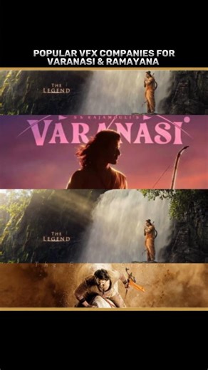 Popular VFX Companies For Ramayana And Varanasi #ramayana #varanasi