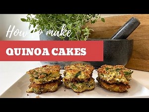 How to make quinoa cakes|healthy ,easy quinoa recipe