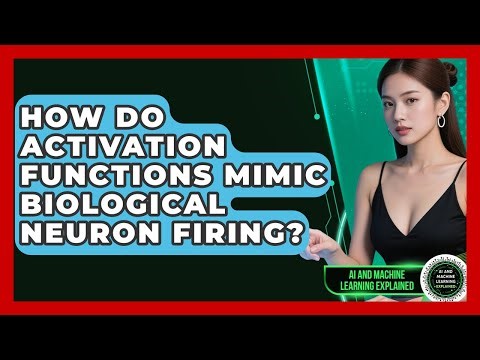 How Do Activation Functions Mimic Biological Neuron Firing? - AI and Machine Learning Explained