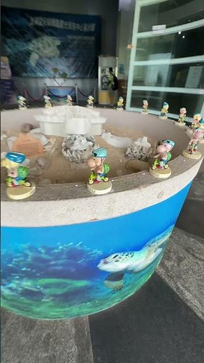 望安綠蠵龜保育中心從大門開始就相當吸睛，館內規劃完善，不僅是認識海龜的好地方，也是了解澎湖自然環境與海洋特色的最佳教室，走一趟真的長知識。#望安綠蠵龜保育中心 #綠蠵龜 #海洋保育 #望安景點