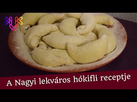 Klasszikus omlós hókifli recept lekváros töltelékkel | Szeretett nagymamám hókifli receptje