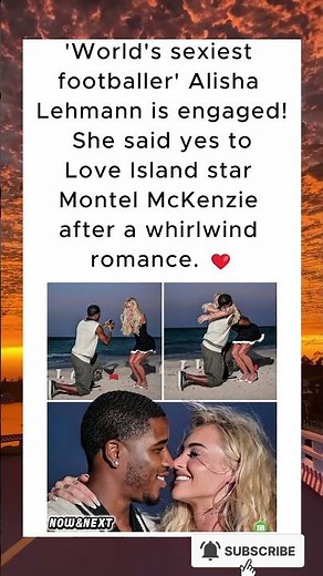 World's Sexiest Footballer Alisha Lehmann Engaged! 💍❤️#shorts