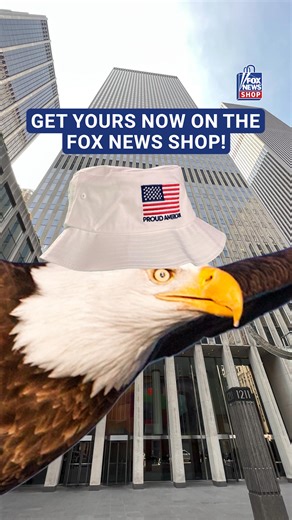 With a Proud American bucket hat, you’ll be flying like an 🦅. Grab yours now on the Fox News Shop! https://bit.ly/3Ho0uyV | Fox News