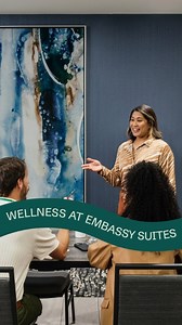5.7K views · 14 reactions | With spacious suites & nourishing breakfasts, Embassy Suites strikes the right work/wellness balance. More @ the Link in Bio. | Embassy Suites by Hilton | Facebook