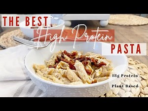 The Best HIGH PROTEIN Pasta Ever | High Protein Plant Based Beal Prep | Well Food Wednesday | Vegan