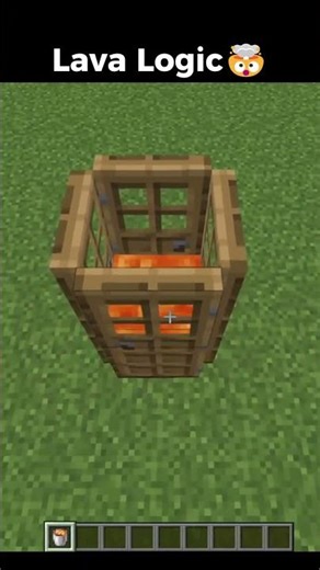 Minecraft's LAVA Logic Makes NO Sense 🤣