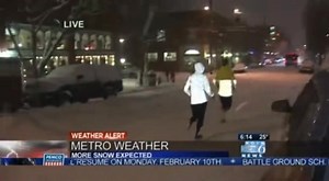 1.4M views · 18K reactions | 臘‍♀️ "What are you doing #running in the #snow⁉️" ❄️ ‍ #oops #youok #funny #classic #funnyvideo #lol #fypシ゚ #smh #lmao #fyp #fypシ゚viralシ #snowday #wtf #fail #DMVAdventures #metro #funnyvideo #reels #what #weather #staywarm #BREAKING #BreakingNews #reporting #lmao #thanks #thatcanhappen | DMV African American Adventures | Facebook