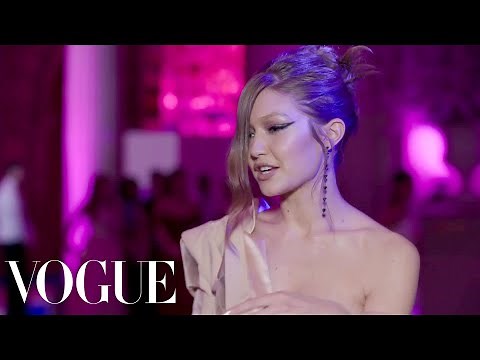 Gigi Hadid on the Inspiration Behind Her Met Gala Dress | Met Gala 2017