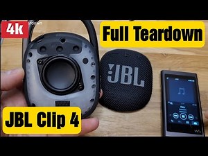 JBL Clip 4 Full Teardown