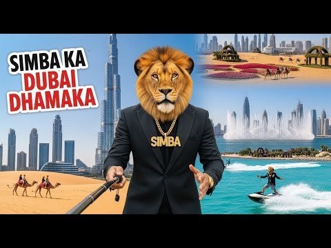 Simba ka Dubai Dhamaka 🇦🇪 | UAE ka Complete Tour! | Simba ki Duniya