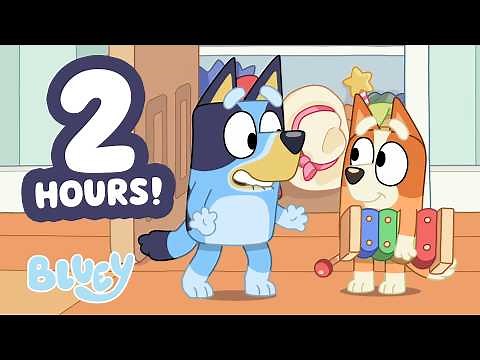 The Magic Xylophone! 🎹 🌈 | Throwback to Bluey's First Episode + 2 HOURS of Clips 💙 | Bluey