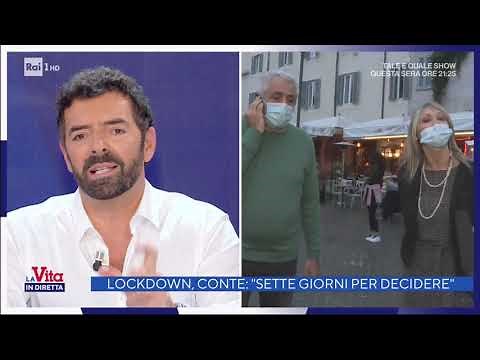 Benedetta Rinaldi, Greta Mauro, Alessandro Greco e Roberto Poletti - La Vita in Diretta 23/10/2020