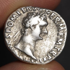 Ancient Roman Silver Denarius Coin | Emperor Domitian, 92 A.D. - Etsy