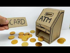 How To Make ATM Machine Cardboard (Without Glue Gun) l DIY ATM l CraftZilla