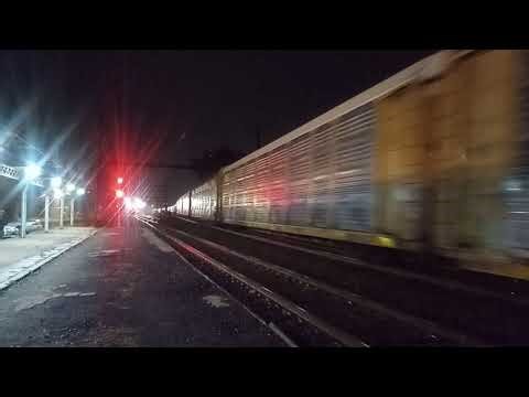 CSX M218 With No Horn at West Trenton, NJ Before A Meet